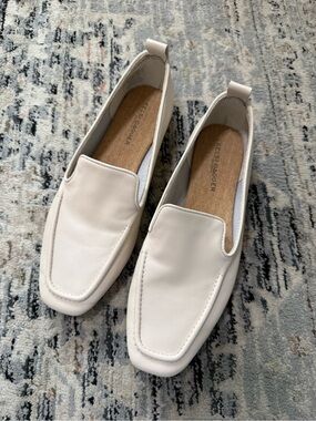 Kelsi dagger Cream loafers 8.5